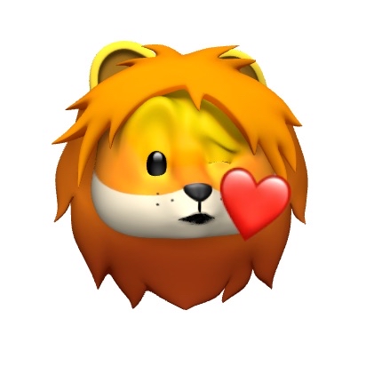 Lion Kiss Animoji