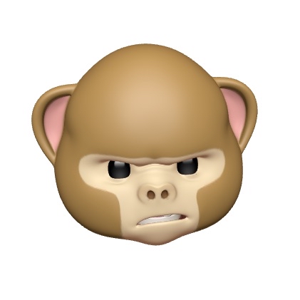 Monkey Angry Animoji