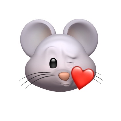 Mouse Kiss Animoji