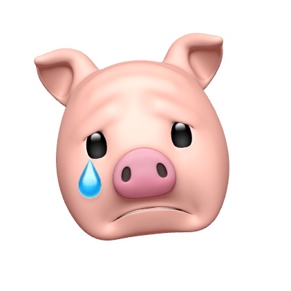 Pig Cry Animoji