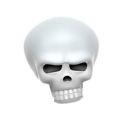 Skull Angry Animoji
