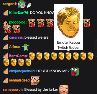 How to get the Golden Kappa emote
