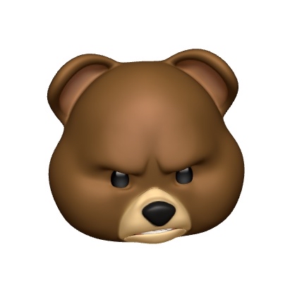 Bear Angry Animoji