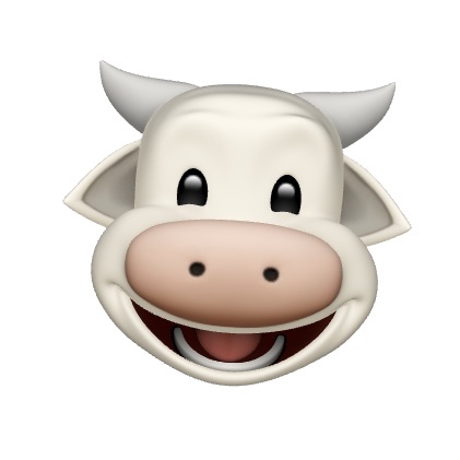 Cow Happy Animoji