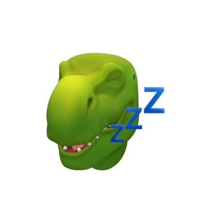 Dinosaur Sleep Animoji