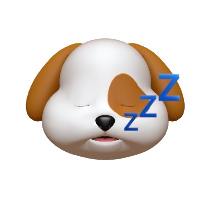 Dog Sleep Animoji