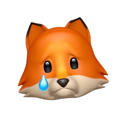 Fox Cry Animoji