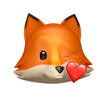 Fox Kiss Animoji