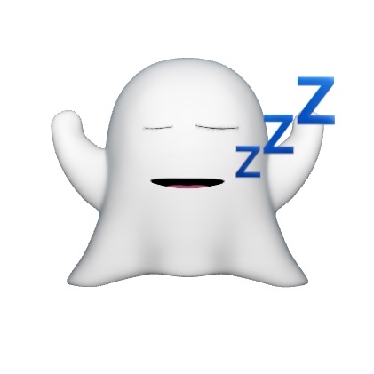 Ghost Sleep Animoji