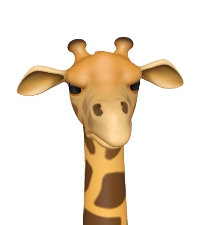 Giraffe Angry Animoji