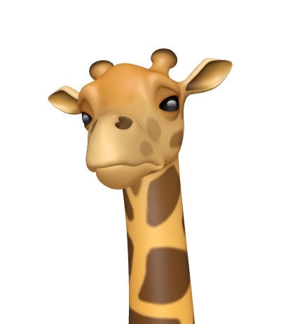 Giraffe Sad Animoji