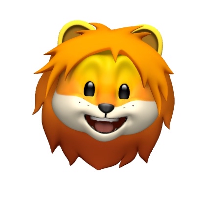 Lion Happy Animoji