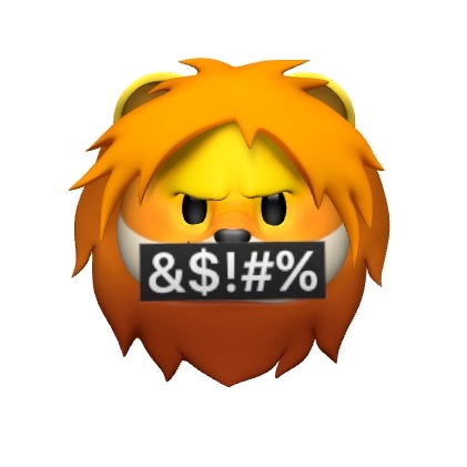 Lion Swear Animoji