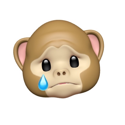 Monkey Cry Animoji