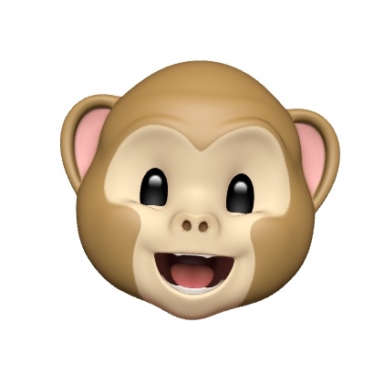 Monkey Happy Animoji