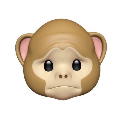 Monkey Sad Animoji