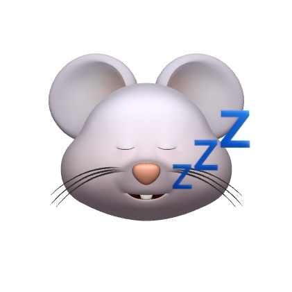 Mouse Sleep Animoji