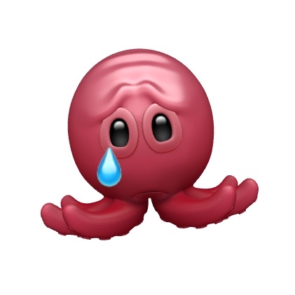 Octopus Cry Animoji