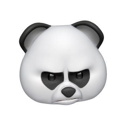 Panda Angry Animoji