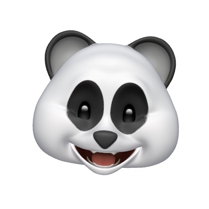 Panda Happy Animoji