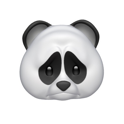 Panda Sad Animoji