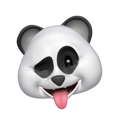 Panda Silly Animoji
