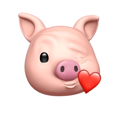 Pig Kiss Animoji