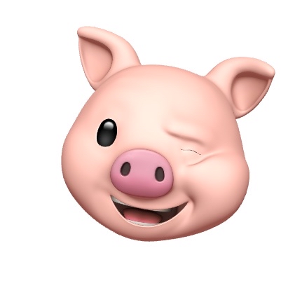 Pig Wink Animoji