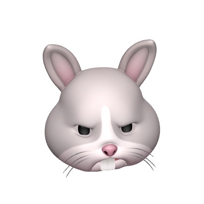 Rabbit Angry Animoji