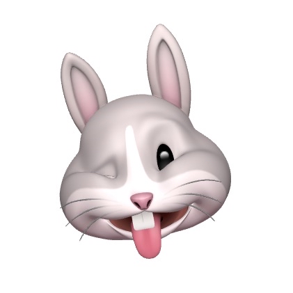 Rabbit Silly Animoji
