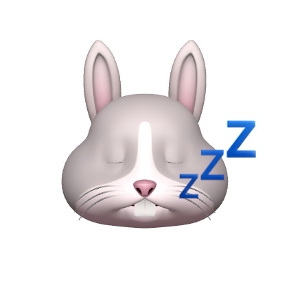 Rabbit Sleep Animoji