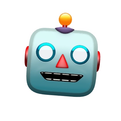 Robot Happy Animoji