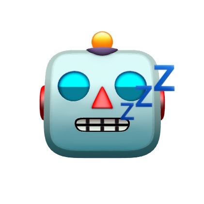 Robot Sleep Animoji