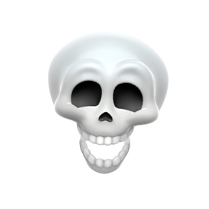Skull Happy Animoji