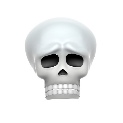Skull Sad Animoji
