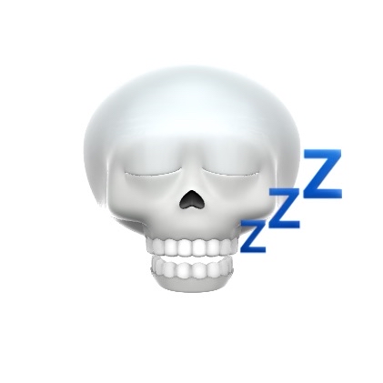 Skull Sleep Animoji
