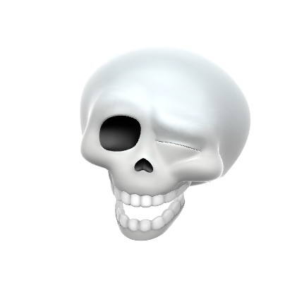 Skull Wink Animoji