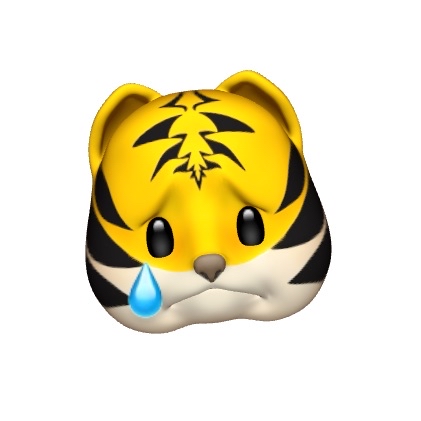 Tiger Cry Animoji