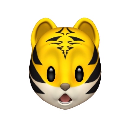 Tiger Surprised Animoji