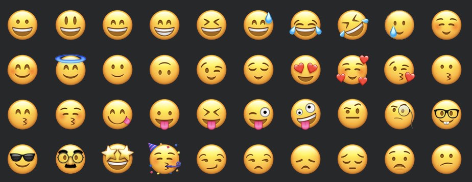 emoji faces copy and paste