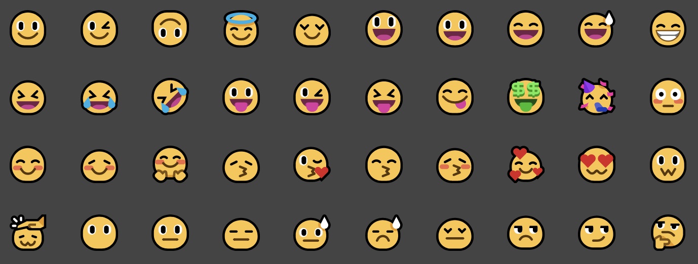 Mutant Standard Emojis