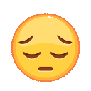 Sad Animated Telegram Emoji
